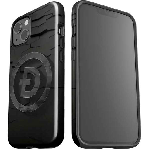 Doge Coin Textured Logo iPhone 15 Impact Case